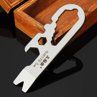 Sanrenmu Gj017d Mini Multi Tools Kit Nail Puller Wrench Opener Keychain