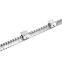 Sbr16 1000mm Linear Rail Optical Axis Guide With 2pcs Sbr16uu Bearing Blocks