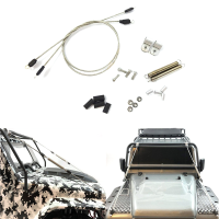 Scene Wire Rope Car Shell Buckle With Spring For Traxxas Trx 4 D110 Scx10 RC Car Parts