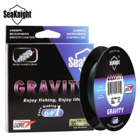 Seaknight Gravity 150m 20 40lb Braided Wire Fishing Line 6+1 Strands Green Fast Sinking Line