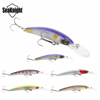 Seaknight Sk014 1pcs 12g 95mm Minnow Fishing Lures 0 1.8M Slim Minnow Hard Bait Artificial Bait