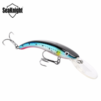 Seaknight Sk017 1pc 10g 80mm 0 1.5M Depth Minnow Fishing Lure Hard Bait Long Tongue Floating Lure