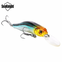 Seaknight Sk022 1pc 9g 80mm 0 1.5M Depth Minnow Fishing Lure Bkk Hooks Fishing Hard Baits