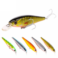 Seaknight Sk038 5pcs 17.3G 100mm 0 1.2M Suspending Minnow Fishing Lure Hard Bait Fishing Vmc Hooks