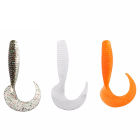 Seaknight Sl008 6pcs/lot 3.6G 70mm/2.7In Wobbler Soft Fishing Lure Maggots Worm Bass Drongo Lures