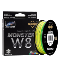 SeaKnight W8 500M 8 Strands Fishing Line Multi Colors 20 100LB Salt Water Braided Wire