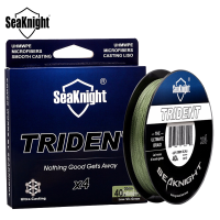 Seaknigt Trident 300m 15 60lb 4 Strands Pe Braided Fishing Line Multifilament Sea Carp Fishing Wire