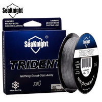 Seaknigt Trident 500m 15 60lb 4 Strands Pe Braided Fishing Line Super Strong Fishing Rod Wire