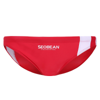 Seobean Mens Summer Sexy Low Waist Bikini Nylon Swim Trunks