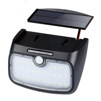 Separable Solar Powered 28 Led Waterproof Wall Light For Indoor Outdoor Yard Fence Garden