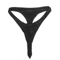 Sexy Black Low Waist Men Thong Underwear Brief