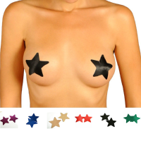 Sexy Disposable Nipple Five Pointed Star Seamlss Strapless Breathable Breast Stickers
