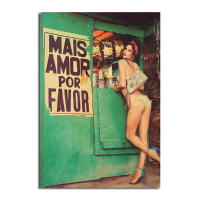 Sexy Girl Poster Kraft Paper Wall Poster Sticker Diy Wall Art 21 Inch X 14 Inch