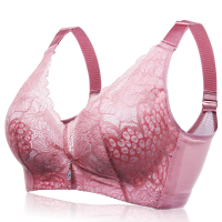 Sexy Lighted Lined No rims Bra Cozy Mesh Flower Embroidery Thin Breathable Underwear