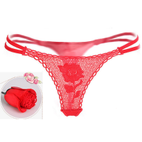 Sexy Women Fun Rose Valentine Festive Mystery Gift T Pants