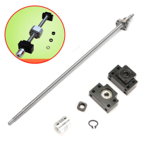 Sfu1204 600mm Ball Screw With Bk10 Bf10 End Support And 6.35X8mm Coupler