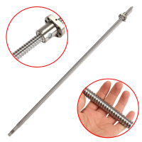 Sfu1605 1000mm Ball Screw End Machined Ball Screw With Single Ball Nut For Cnc