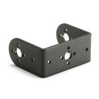 Short U Shaped Servo Bracket Ptz Robotic Manipulator Diy Robot Mount