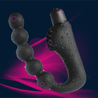 Silicone Vibration Anal Beads Sex Toys