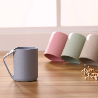 Simple Environmental Protection Wheat Fiber Wash Cup Drink Cup Tumblers For Water Coffee, Tea Milk Juice