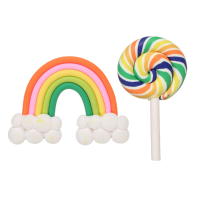 Simulation Cream Jelly Soft Rainbow Cloud Creamy Diy Phone Shell Material Jewelry Accessories