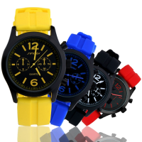 Sinobi 9269 Fashion Sport Watch Silicon Band Casual Men Women Analog Quartz Watch
