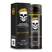 Skeleton Hair Mud Wax Oil Cream Restore Pomade Barber Tool Hair Care Gel