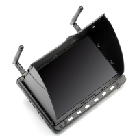 Skyzone Hd02 40ch 5.8G 7 Inch 1024x600 Hd Fpv Monitor Hd Port With/without Dvr Build In Battery