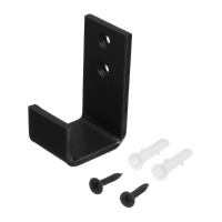 Sliding Barn Door Hardware Bottom Floor Wall Guide Rail With Screws