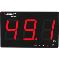 Sndway Sw 525b Digital Sound Level Meter Noise Decibel Meter 30~130db Large Display Wall Hanging Type