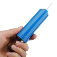 Soccer Football Basketball Compact Air Compressor Pump Needle Ball Adapter