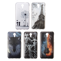 Soft Pudding Cartoon Painting Back Case For Homtom Ht3/homtom Ht3 Pro