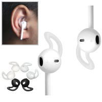 Soft Silicone Hooks Ear Muffs Earphone Case Cover For Iphone 7 7plus Apple Airpods Three Color Choice