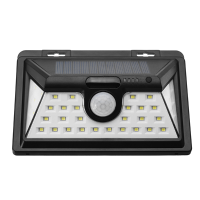 Solar Powered 34 Led Motion Sensor Wall Light Waterproof Wide Angle Ourdoor Garden Security Lamp