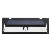 Solar Powered 90 Led Motion Sensor Wall Light Waterproof Wide Angle Ourdoor Garden Security Lamp