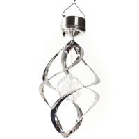 Solar Powered Led Wind Chimes Wind Spinner Outdooors Garden Courtyard