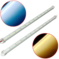 Solmore 2pcs 50cm Smd5630 Pure White Warm White Waterproof Led Rigid Strip Light Dc12v