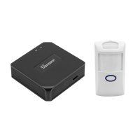 SONOFF® RF Bridge WiFi 433 MHz Replacement Smart Home Automation Universal Switch Intelligent Domotica Wi Fi Remote RF Controller + PIR2 Dual Infrared Motion Sensor