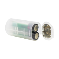 Soshine SBC 010 2Pcs AA Batteries To D Size Battery Adapter Case Protective Shell