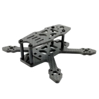 Spc 90ng 90mm Wheelbase 3mm Arm 3k Carbon Fiber Rc Drone Fpv Racing Frame Kit 18g