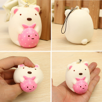 Squishy Bear Cute Kawaii Phone Bag Strap Pendent Gift Collection