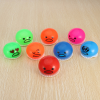 Squishy Vomitive Egg With Yellow Yolk Stress Reliever Fun Gift
