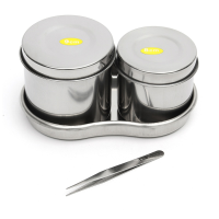 Stainless Steel Alcohol Cotton Disinfection Medical Canister