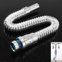 Stainless Steel Bathroom Anti Odor Sink Basin Water Drain Hose Pipe Tube