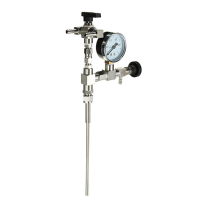 Stainless Steel Counter Pressure Gauge Beer Bottle Filler For Home Brew Co2 Beer