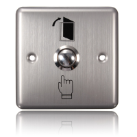 Stainless Steel Door Access Panel Exit Push Release Button Switch