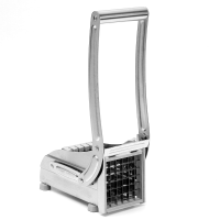 Stainless Steel French Fry Potato Cutter Maker Slicer Chopper Dicer With 2 Blades