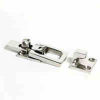 Stainless Steel Latch Fastener Clamp Anti Rattle Marine Boat Door Locker Hatch Latch