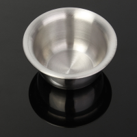 Stainless Steel Men's Shaving Traditional Mug Cup Bowl For Barber Soap Cream