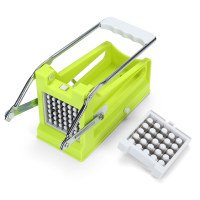 Stainless Steel Potato Cutter Multipurpose French Fry Cutter With 2 Blades